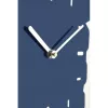 NeXtime Relógio de parede 3072bl Thumbs up, 40,5x41,5 cm, parede, azul/prateado