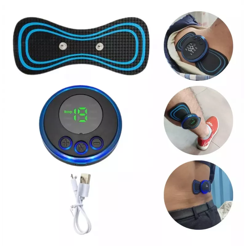Massajador de mão Extralink MINI MASSAGE STICK — massajador muscular portátil compacto