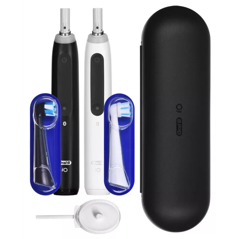 Oral-B iO Series 9 Luxe Edition, escova de dentes elétrica azul/branco, Aqua Marine