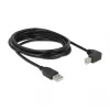 Cabo USB DeLOCK 3 m USB 2.0-A - USB 2.0-B