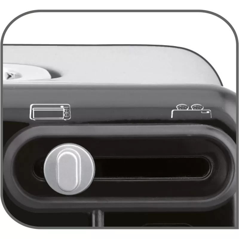 Torradeira Tefal TL6008 2 fatias 1300 W alumínio preto