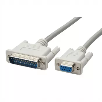 ROLINE cabo de modem 9pol. BU - 25pol. ST 1,8m (11.01.4518)