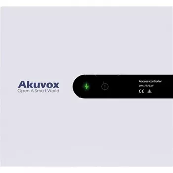 Controlador de acesso Akuvox A092 com acesso remoto e gestão de utilizadores