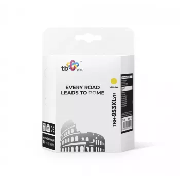 Tinta para HP OJ 8710 AiO TBH-953XLYR amarelo recondicionada