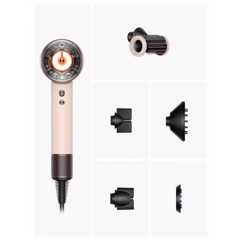 Secador de cabelo Dyson Supersonic Nural 1600 W rosa rose gold