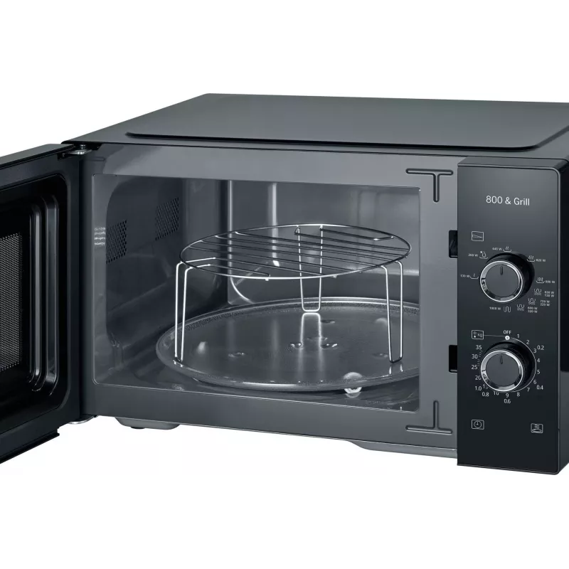 Micro-ondas combinado Severin MW 7785 25L 800W preto