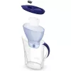 Jarra filtrante de água BRITA Marella XL, filtro de mesa com cartuchos MAXTRA, depósito de 3,5 l, capacidade de filtração de 2 l, azul