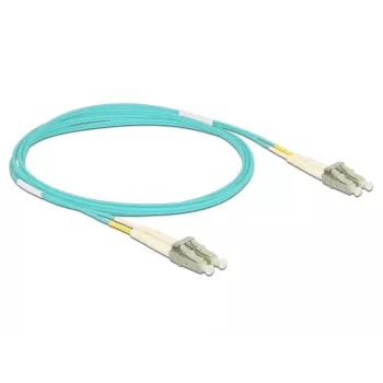 Cabo de fibra ótica DELOCK LC para LC multimodo OM3 2 m