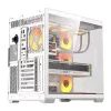 Caixa de computador Darkflash C280 (branca) com 7 ventoinhas de refrigeração