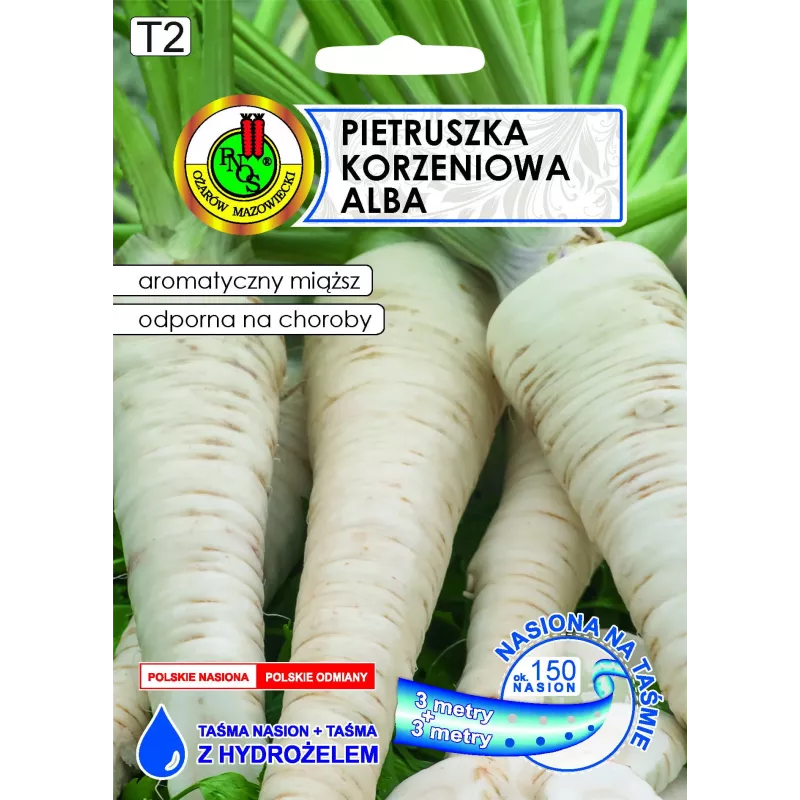 PNOS salsa de raiz Alba sementes em fita, 6 m