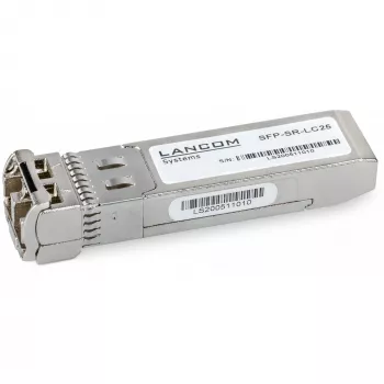 Transceptor de fibra ótica SFP28 Lancom Systems SFP-SR-LC25, 25 Gbit/s, LC, aço inoxidável, bulk 10