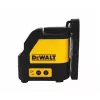 DeWALT DW088CG laser de linhas — laser verde, horizontal/vertical, alcance 30 m, rosca de tripé 1/8 polegadas, pilha AA (1 incluída), 3× suporte