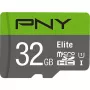 Cartão MicroSDHC PNY Elite 32 GB Class 10 UHS-I P-SDU32GU185GW-GE