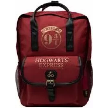 Mochila Harry Potter Plataforma 9 3/4 - vermelho