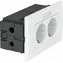 Unidade de tomadas SDE-RW D0RT2B módulo 45 2 tomadas 84x140x59 mm (6119429)