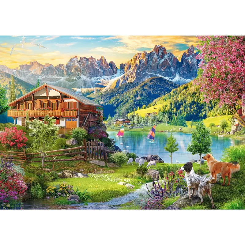 Puzzle Schmidt Spiele 58886 — 1000 peças, paisagem, a partir de 12 anos