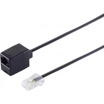 Módulo de extensão telefónica ISDN ShiverPeaks 70230-8/4 – conectores 8/4, ficha Western (RJ)