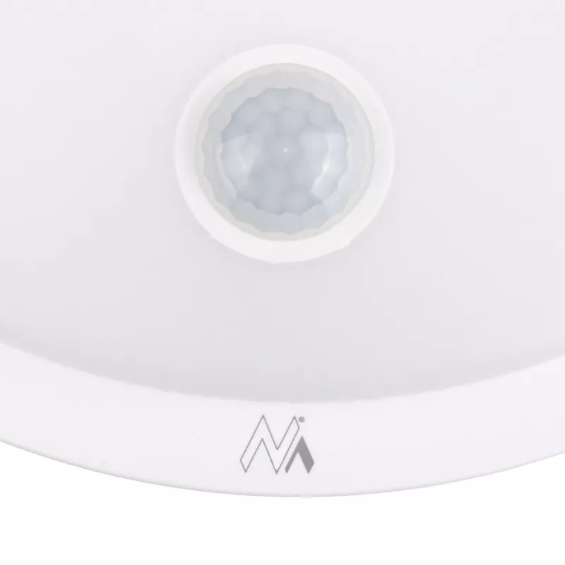 Lâmpada LED com sensor PIR MACLEAN MCE525 W — candeeiro LED exterior com sensor de movimento