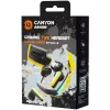 Auscultadores Canyon GTWS-2 sem fios Ear-Hook Gaming USB Type-C Bluetooth com dock de carregamento Amarelo (CND-GTWS2Y)