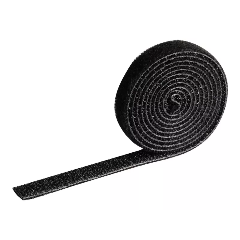 Abraçadeiras Durable Cavoline Grip 10 com fecho de velcro preto