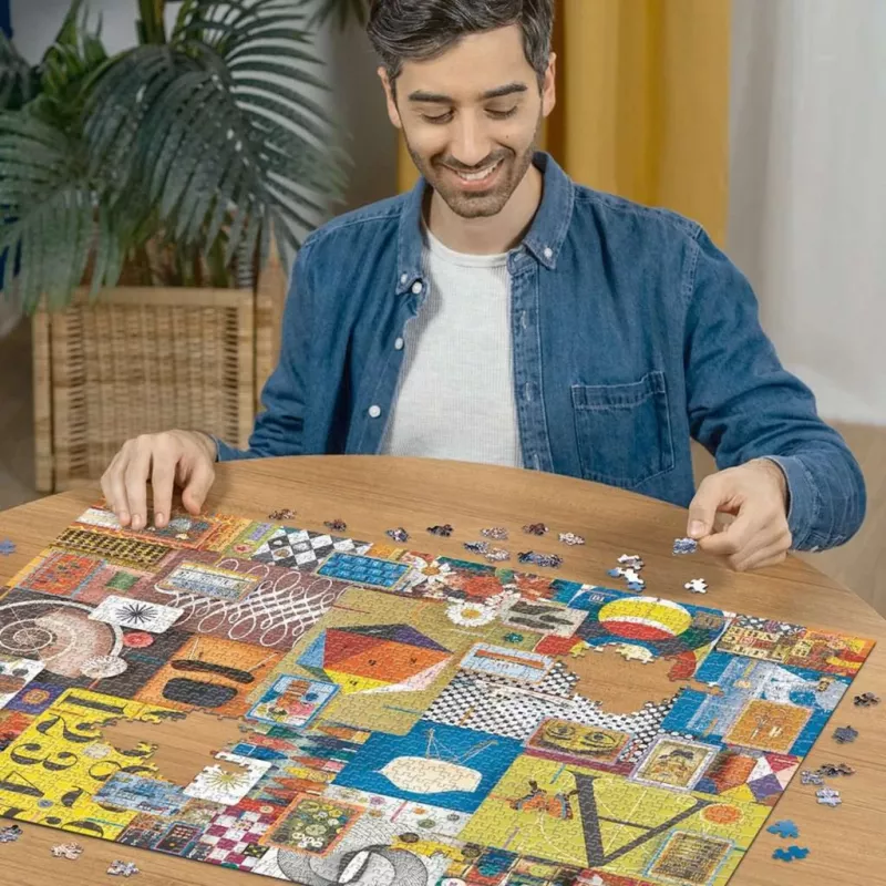 Puzzle Eames Collectors Edition - House of Cards (1500 peças)