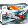 Top Gun Maverick P51D Mustang, brinquedo de construção escala 1:32