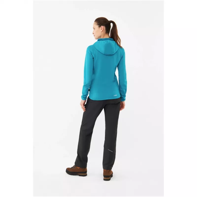 Sweatshirt com capuz Viking Jukon Midlayer Polartec Lady, sweatshirt com capuz midlayer para mulher, tecido Polartec, modelo 730/23/0900/70/M