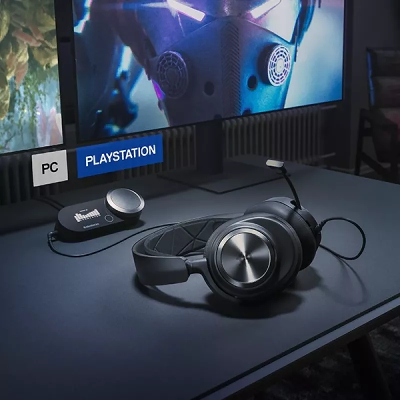 Steelseries Arctis Nova Pro Headset com arco de cabeça Gaming Bluetooth preto