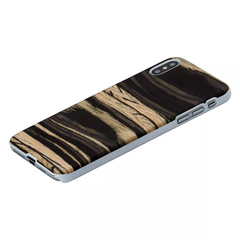 Capa para smartphone man and wood para iPhone XS Max – White Ebony Finish