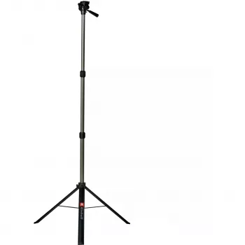 Tripé EINHELL tripé telescópico 85–170 cm preto, altura ajustável para lâmpadas e ferramentas