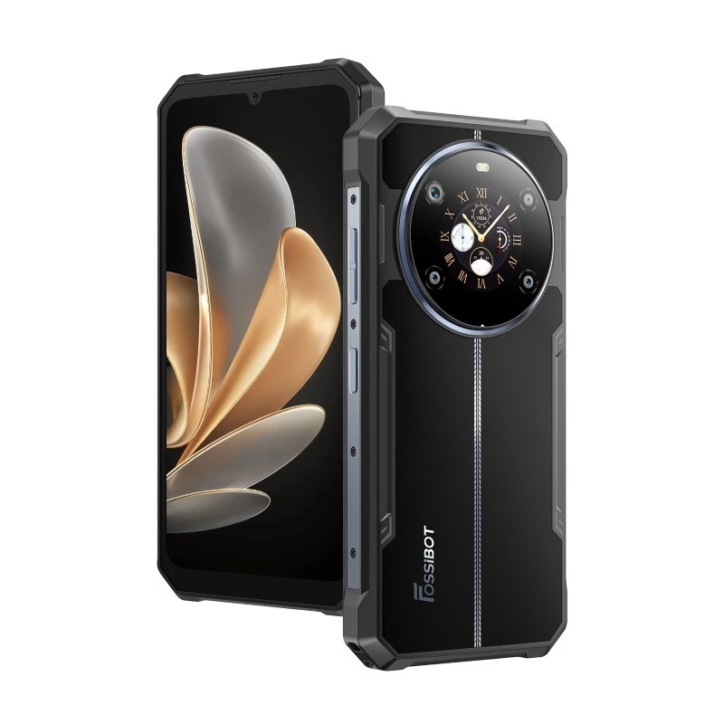 Smartphone FOSSiBOT F109 preto – smartphone compacto, cor: preto
