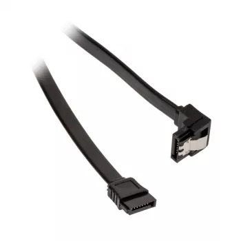 Cabo SATA Akasa Proslim 90° 50 cm — cabo de dados SATA em ângulo reto, 50 cm