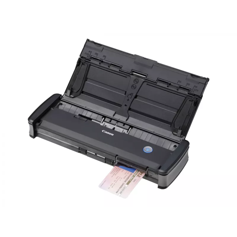 Digitalizador de documentos portátil duplex Canon imageFORMULA P-215II, 216 x 1000 mm, 600 x 600 DPI, 24 bits, digitalizador de folhas soltas, preto, cinzento, CMOS CIS
