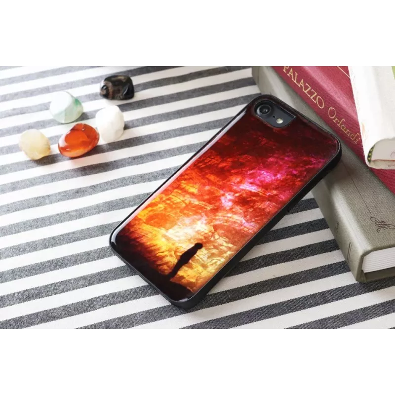 Capa de proteção iKins para Apple iPhone 8/7 — starry night preto