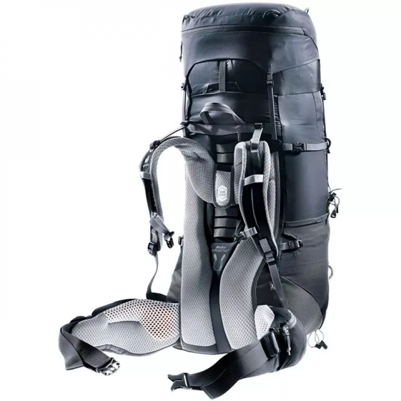Deuter Aircontact Lite 45+10 SL mochila de caminhada mulher preta
