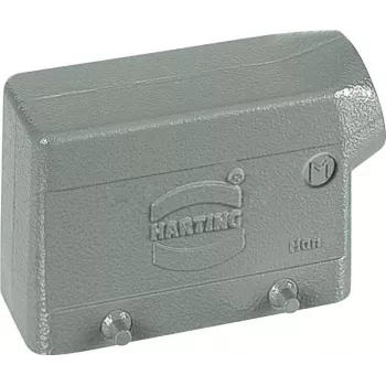 HART Sleeve Enclosure M25 19300161521 saída de cabo lateral fator de forma baixo 1 (19300161521)