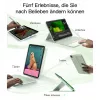 Inateck KB04122 Keyboard Folio para iPad 11, QWERTZ, verde