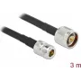 Cabo de antena ficha N macho para conector N fêmea DeLOCK 90457
