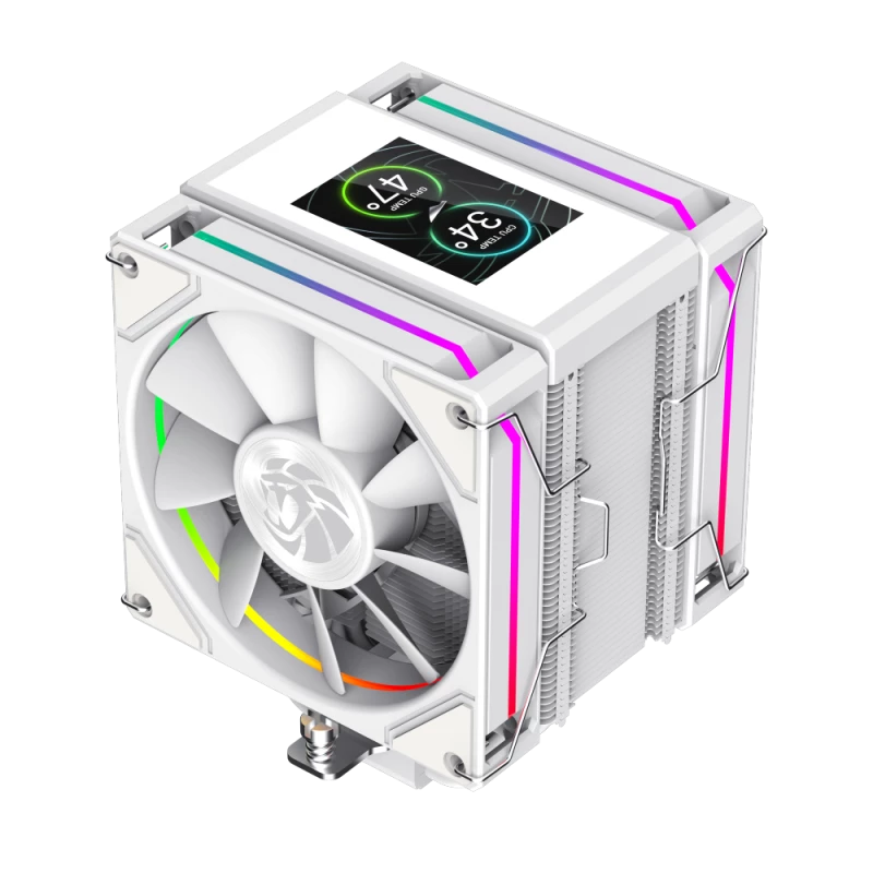 Gamemax | Refrigeração a ar para CPU | SIGMA 620 LCD | branco