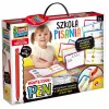 Conjunto de aprendizagem Montessori de escrita com caneta e 18 placas