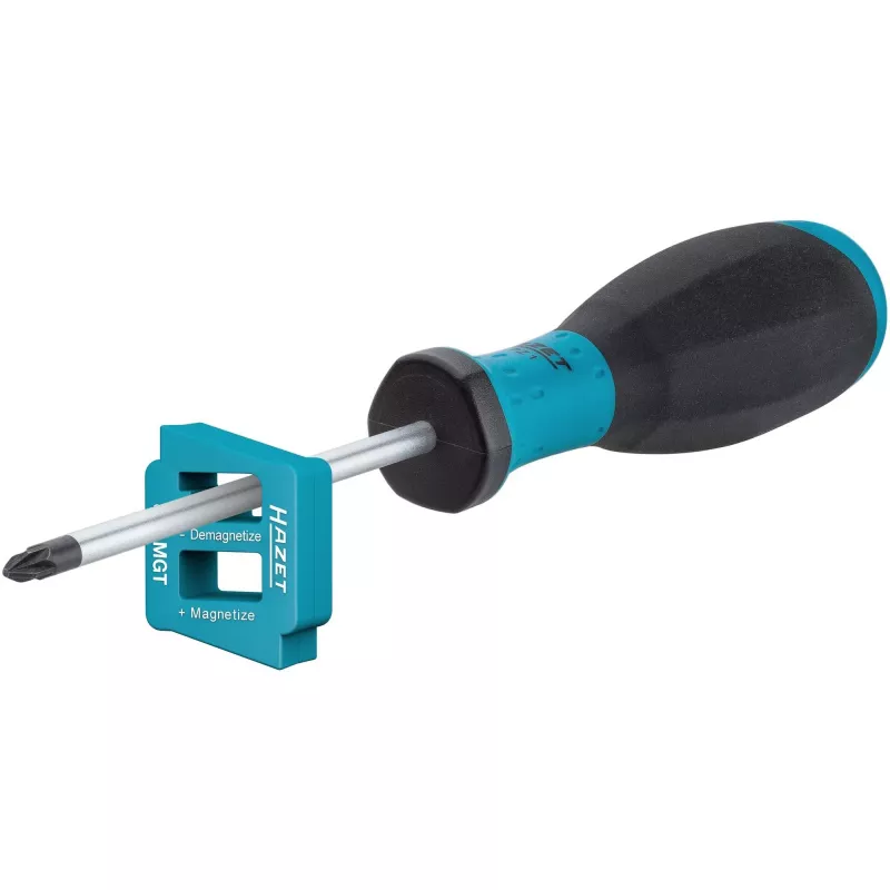 Magnetizador/desmagnetizador Hazet 810MGT – ferramenta de mão compacta para magnetizar e desmagnetizar pontas