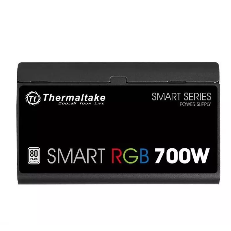 Fonte de alimentação Smart 700W RGB, 80PLUS, 230V EU, 2xPEG, 120mm, Single Rail
