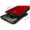 Caixa para HDD/SSD ADATA EX500 preta, vermelha 2,5 polegadas