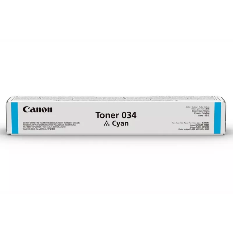 Toner Canon 034 1 unid. original ciano
