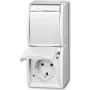 Busch Jaeger 20-02 EWN-54 Tomada CEE 7/3 branco (2084-0-0714)