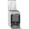 Placa a gás e forno elétrico SIMFER 5405SERGG, aço inoxidável, 4 zonas, 50 cm