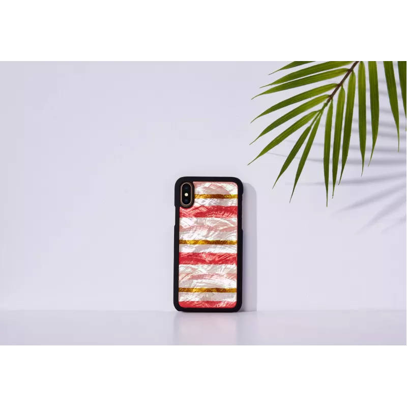 iKins Short Cake capa para iPhone XS/X, preta