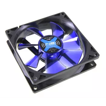 Ventoinha para caixa de computador NoiseBlocker BlackSilentFan XE1 92 mm, 1500 rpm, 17 dB, 50 m³/h, 4 V, preta