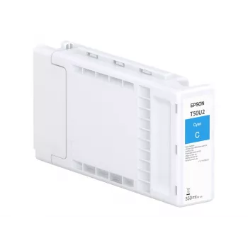 Cartucho de tinta EPSON Embalagem individual UltraChrome XD3 Ciano T50U2 350ml