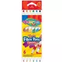 Marcadores Colorino ponta dupla 6 cores modelo 13437PTR